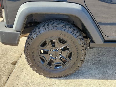 2017 Jeep Wrangler Unlimited Willys Wheeler
